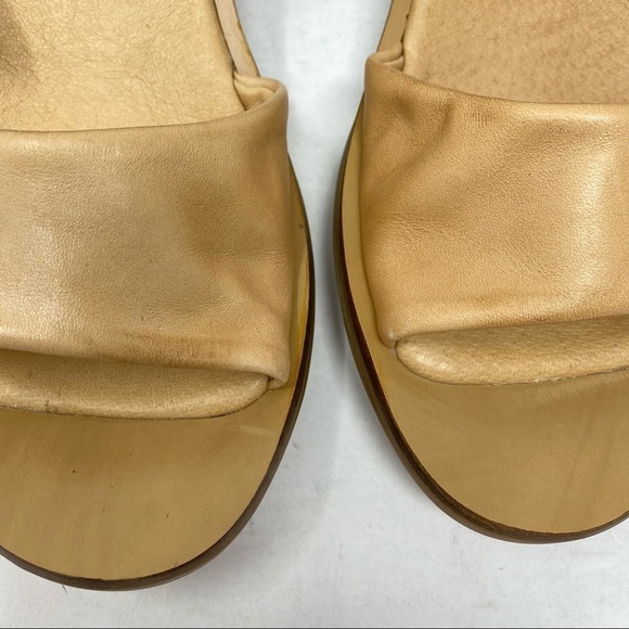 El Naturalista 5350 Aqua leather sandals wood - Picture 3 of 14